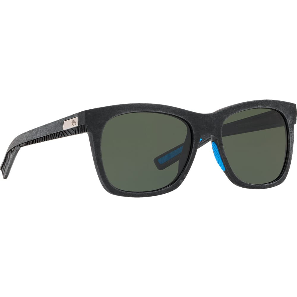 Costa Untangled Caldera Net Gray w/Blue Rubber Sunglasses w/Gray 580G Lenses 06S9028-90280355