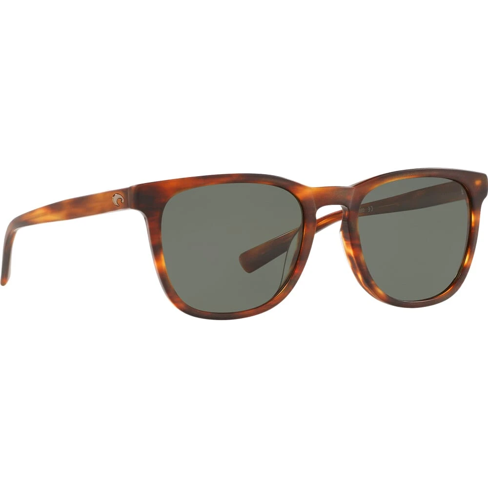 Costa Sullivan Matte Tortoise Sunglasses w/Gray 580G Lenses 06S2002-20020252