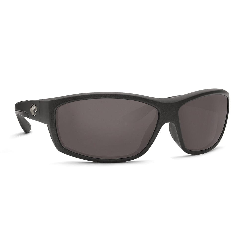 Costa Saltbreak Steel Gray Metallic Frame Sunglasses w/ Gray 580P Lenses BK-188-OGP