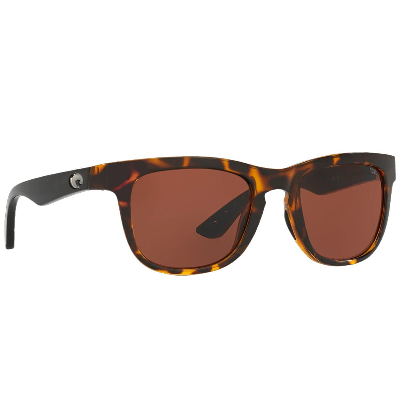 Costa Copra Retro Tortoise w/Black temples Frame Sunglasses w/ Copper 580P Lenses COP-76-OCP