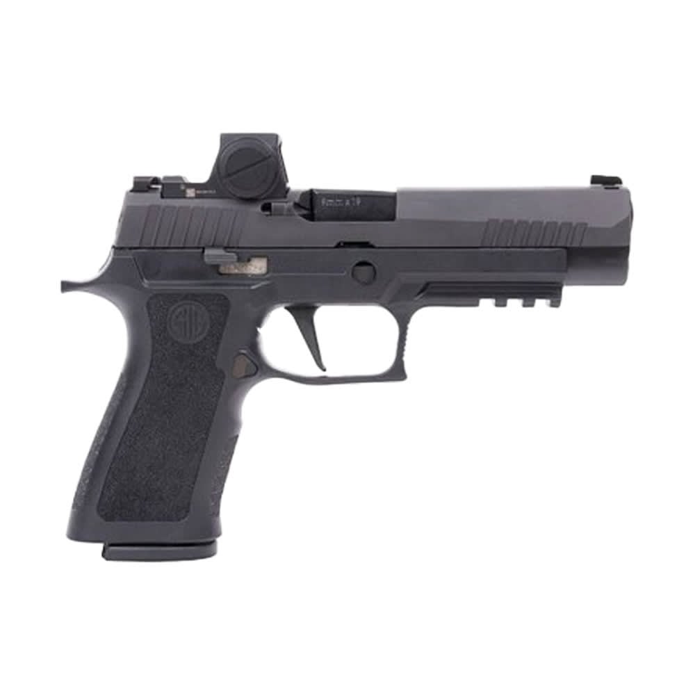 Sig Sauer P320 Full Size P320 9mm 4.7" Bbl X-Series Blk Striker XRAY3 Mod Poly X Grip Romeo-RS Pro Pistol w/(2)17rd Steel Mags 320XF-9-BXR3P-RS