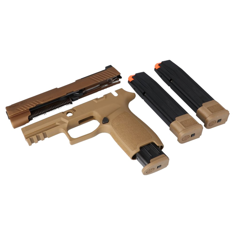 Sig Sauer P320 Cal-X P320-M18 9mm Carry Coyote (3)10rd Mags X