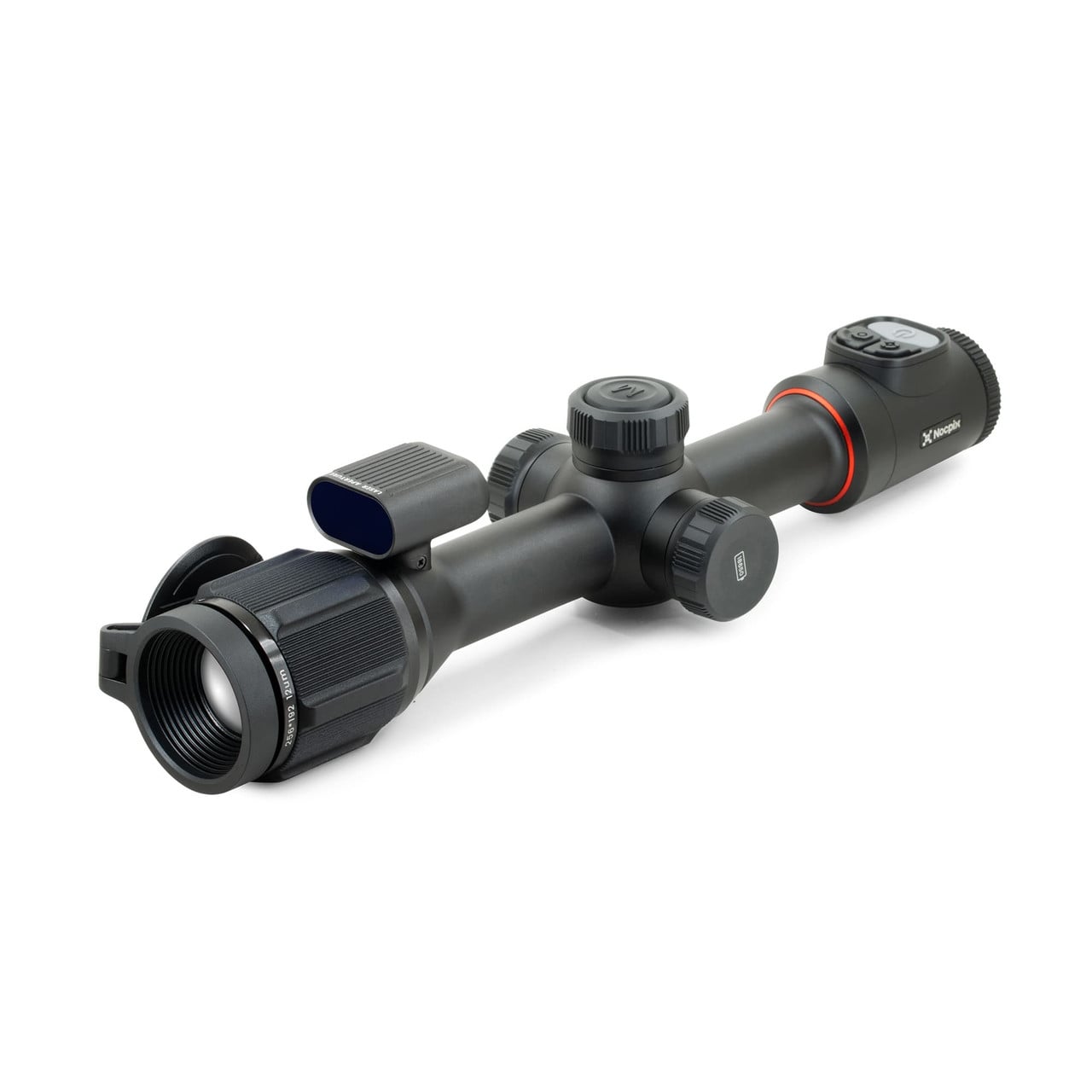 Nocpix BOLT P25R 256x192 25mm 3.5x 1024x768 AMOLED Integrated Laser Rangefinder & Ballistic Calculator Thermal Weapon Sight BOLT-P25R