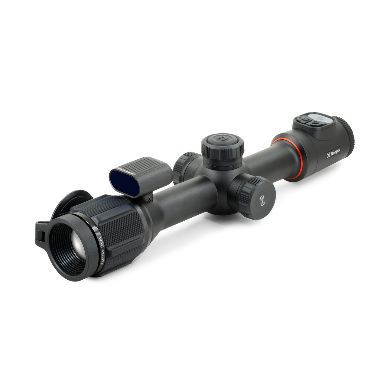 Nocpix BOLT P25R 256x192 25mm 3.5x 1024x768 AMOLED Integrated Laser Rangefinder & Ballistic Calculator Thermal Weapon Sight BOLT-P25R