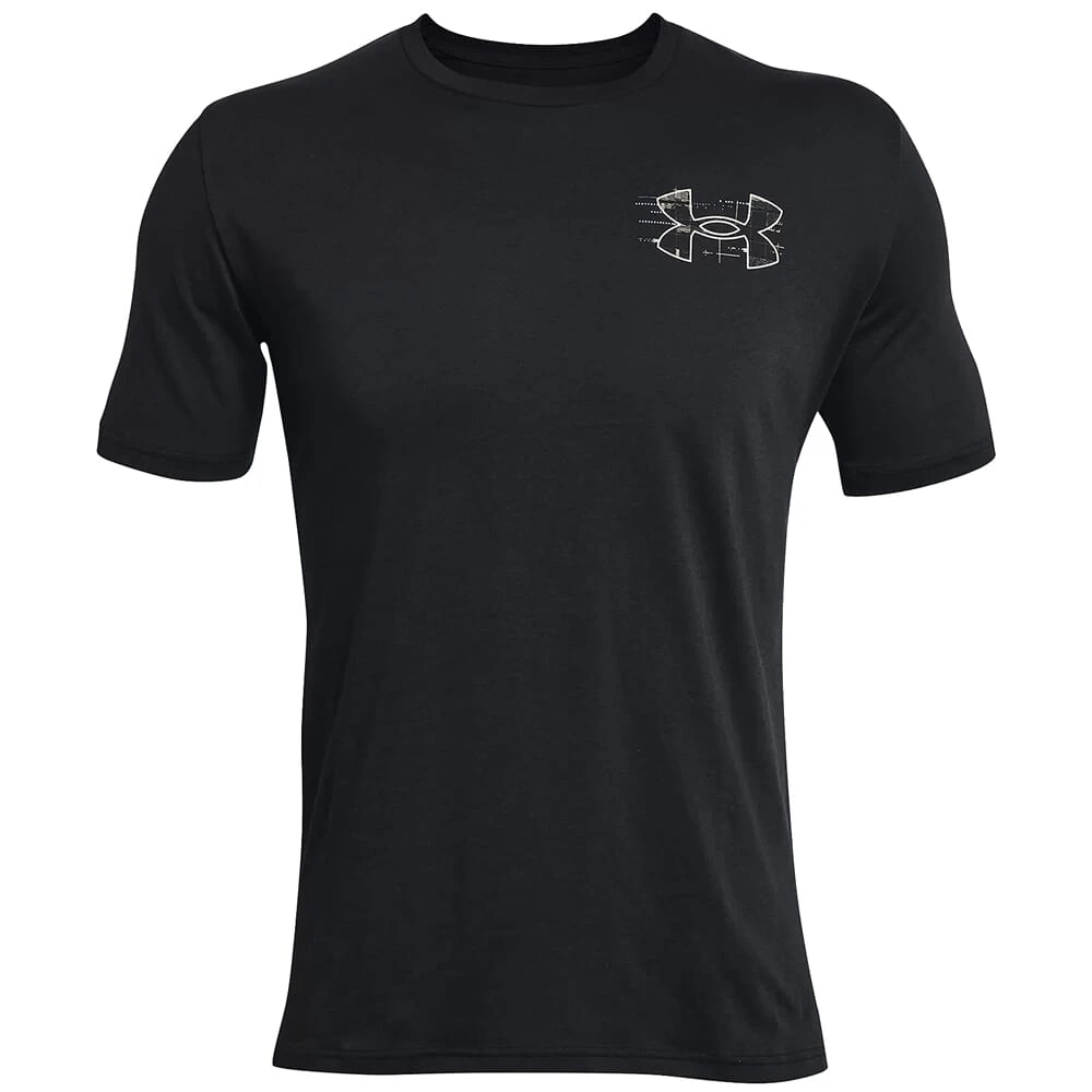 Under Armour Whitetail Skelmatic Short Sleeve Tee Black/Summit White 1357924-002