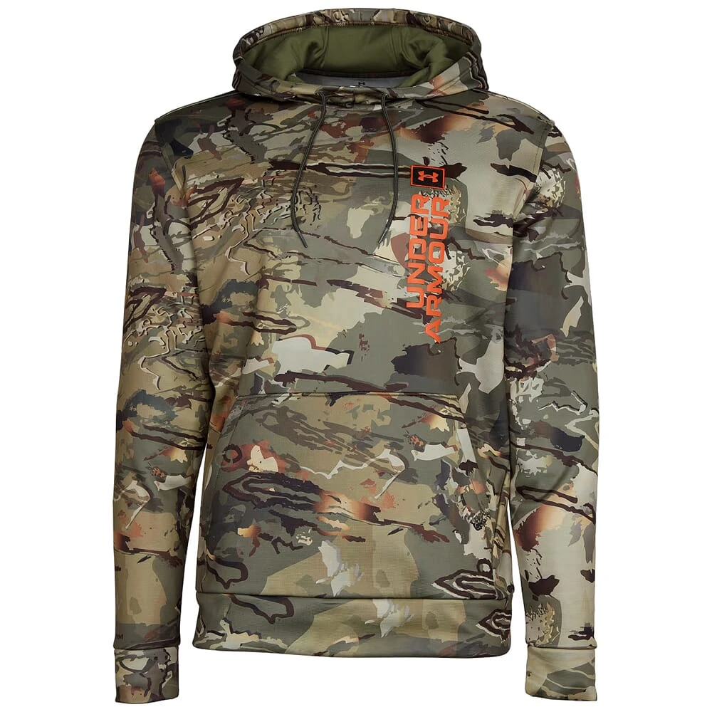 Under Armour Camo Wordmark Hoodie UA Forest All Season Camo/Rust Orange 1374081-994