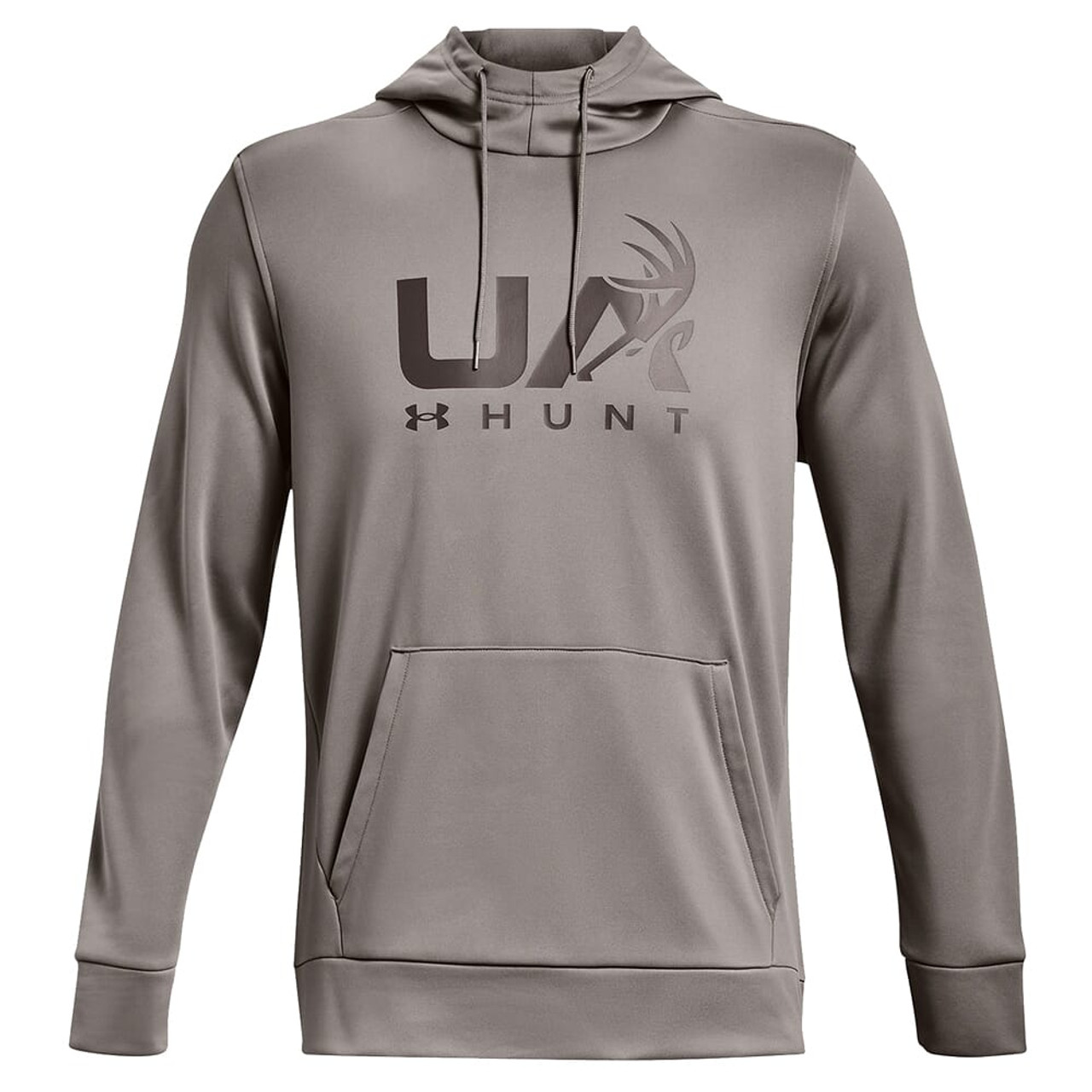Under Armour Whitetail Armour Fleece Hunt Icon Hoodie Pewter/Fresh Clay 1375114-294