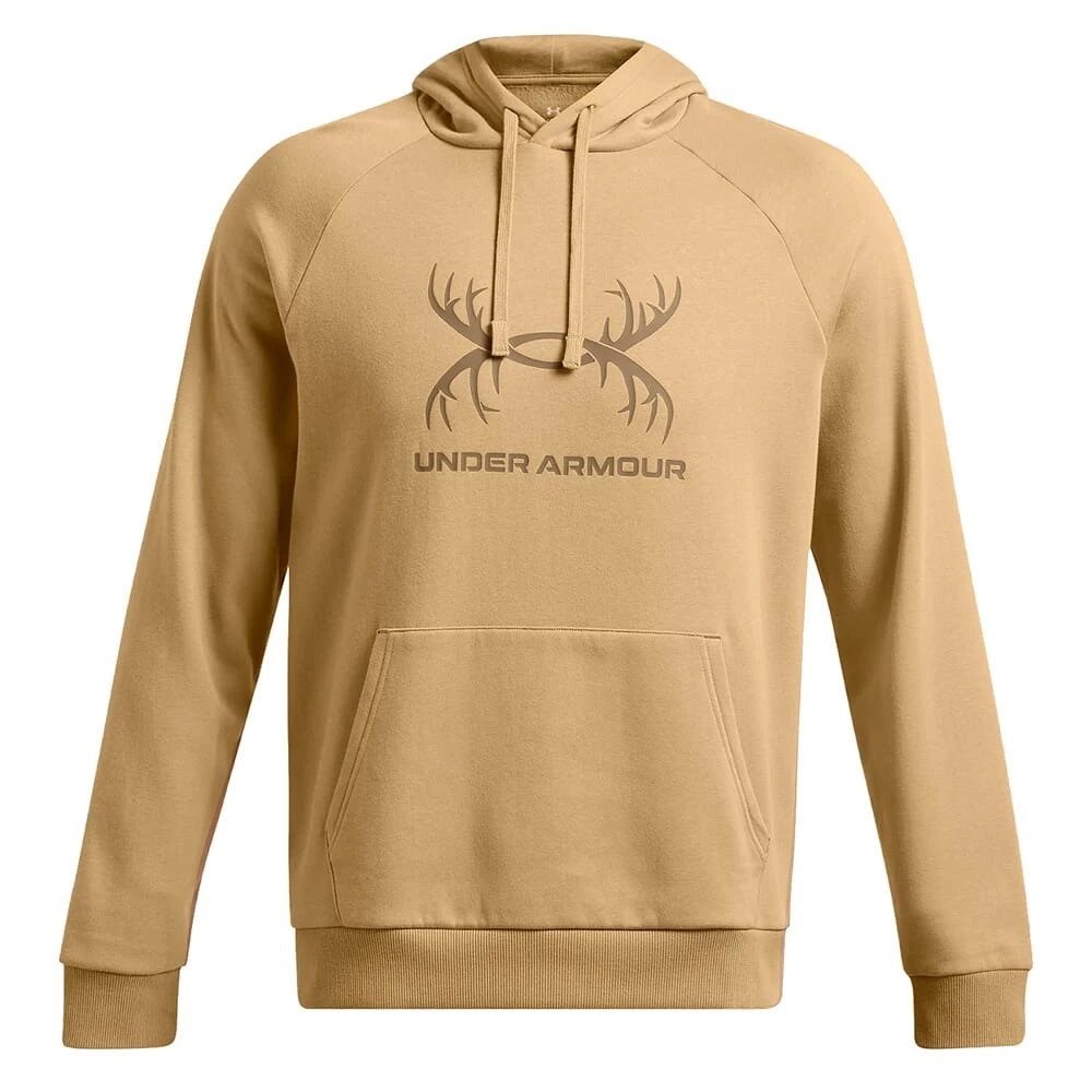 Under Armour Rival Fleece Antler Hoodie Camel 1388086-263