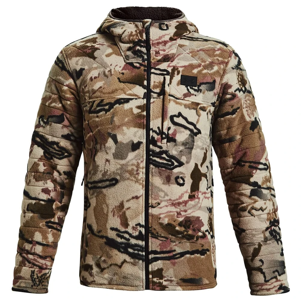 Under Armour Rut Windproof Jacket UA Barren Camo/Black 1365611-999