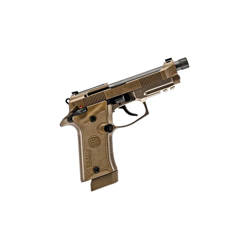 Beretta 80X Cheetah Tactical Desert w/ Threaded Barrel FDE .380