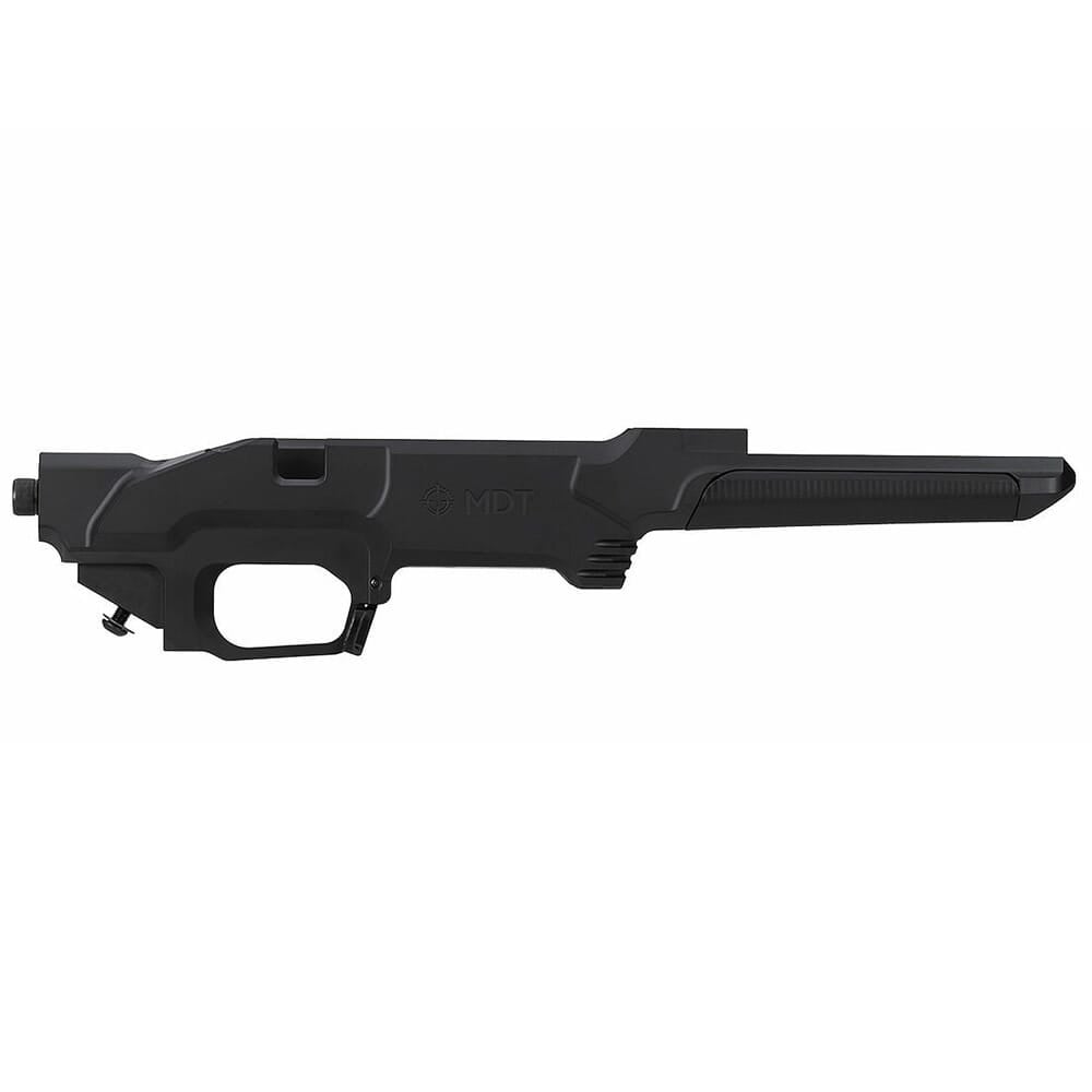 MDT ESS Remington 700 LA CIP 3.85 RH Blk Chassis 105862--BLK