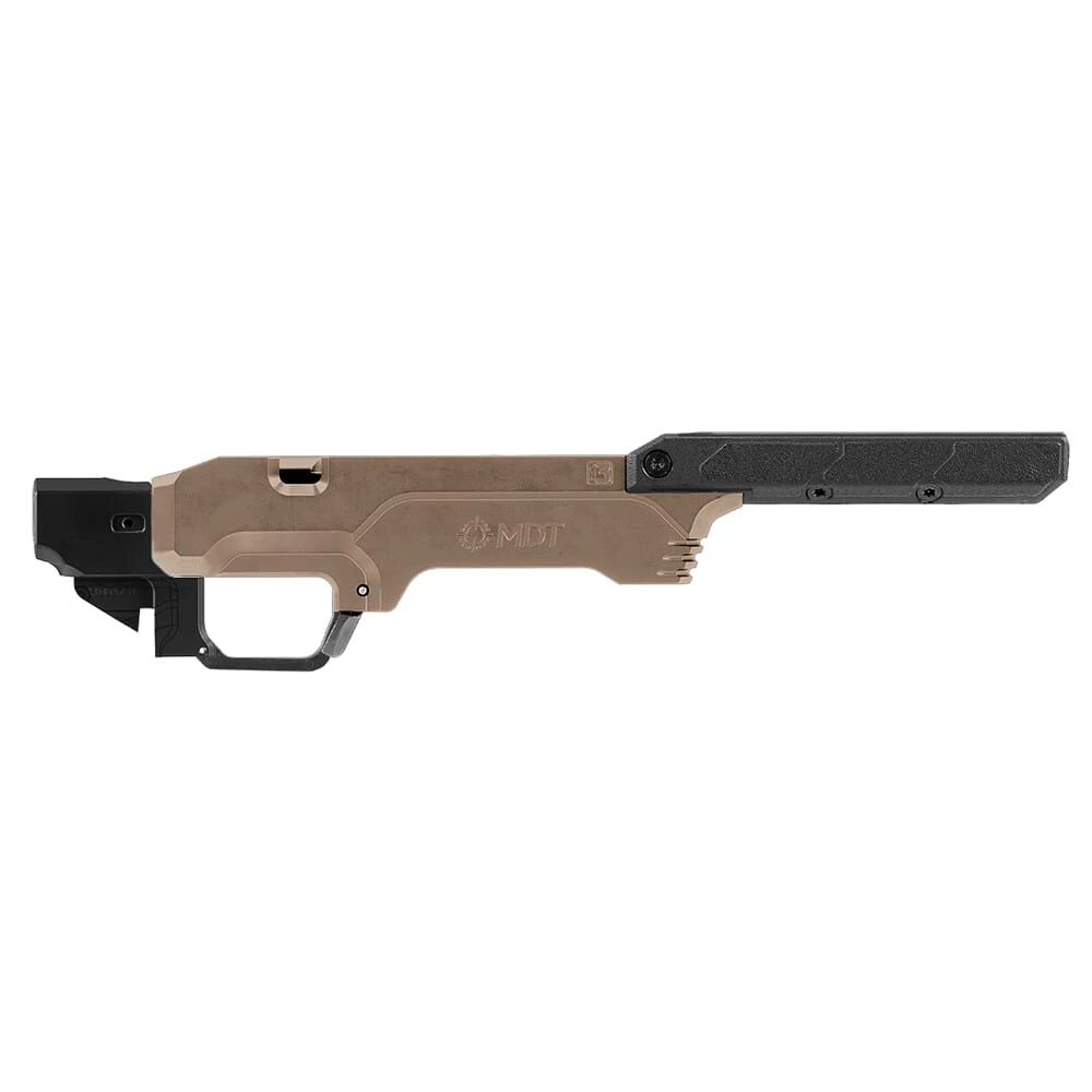 MDT LSS Gen3 Tikka T3/T3x LA RH FDE Chassis Base 114613--FDE