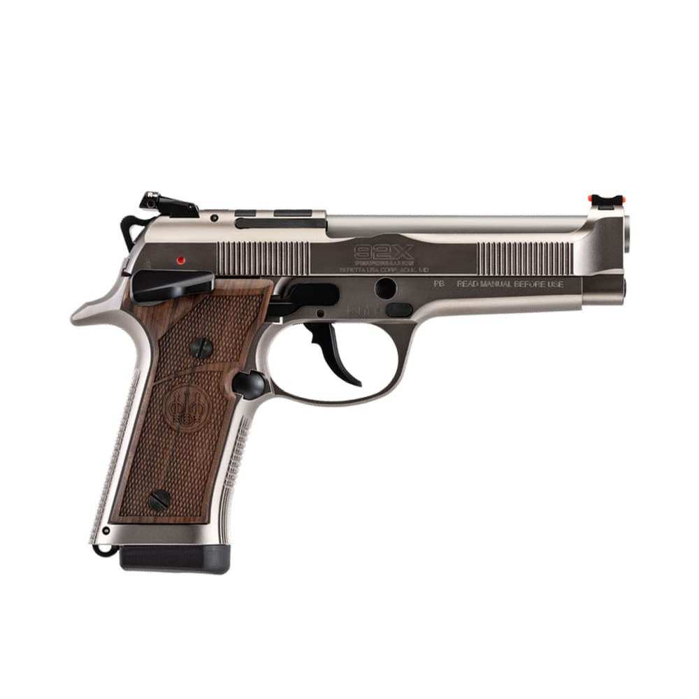 Beretta 92X Performance Carry Optic Dark Nistan Red Accents 9x19mm
