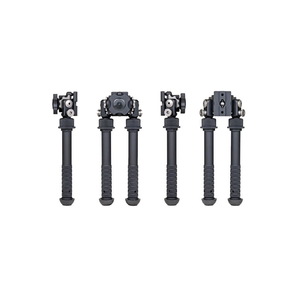 B&T BT46-NC PSR Atlas Bipod Standard Height PLUS Area 419 ARCALOCK QD Clamp (Installed) BT46-NC-QD-ARCA-Clamp