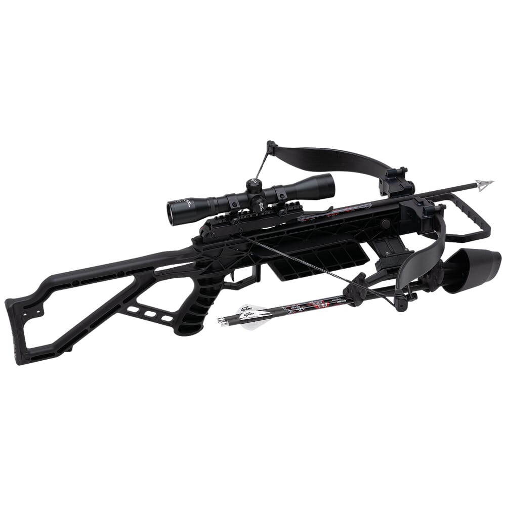 USED Excalibur MAG Air Black Crossbow w/Fixed Power Scope E74474 - Light Mount Marks USED8592