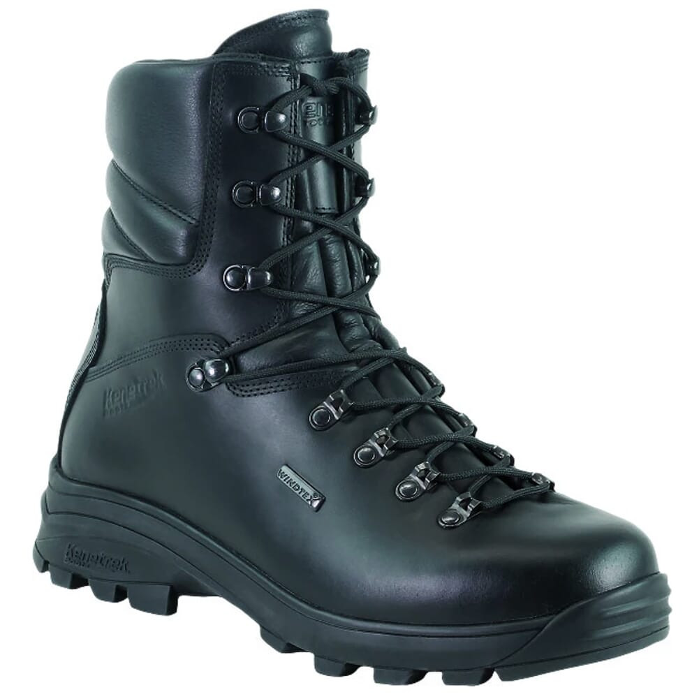 USED Kenetrek Hard Tactical Black 7.5M Mountain Boots KE-85-TAC-7.5M - Light Wear USED8708