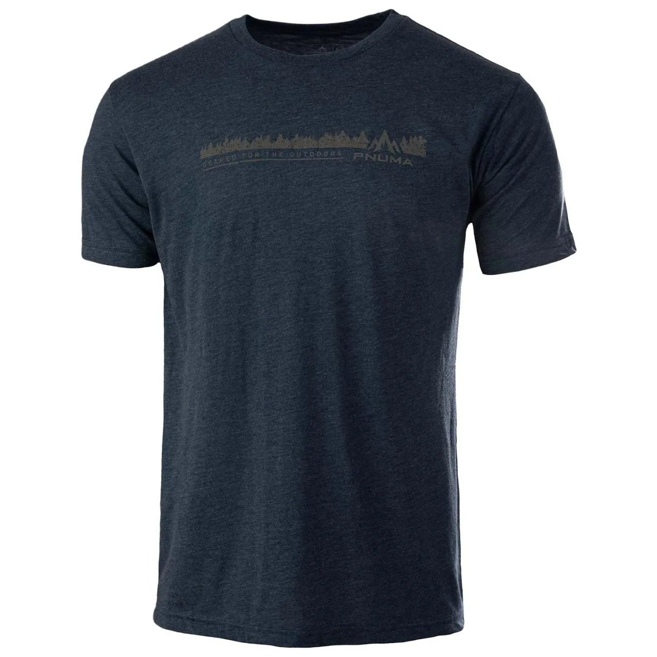 Pnuma Outdoors Lifestyle Tree Line Tee Indigo LS-TS-TL-IN