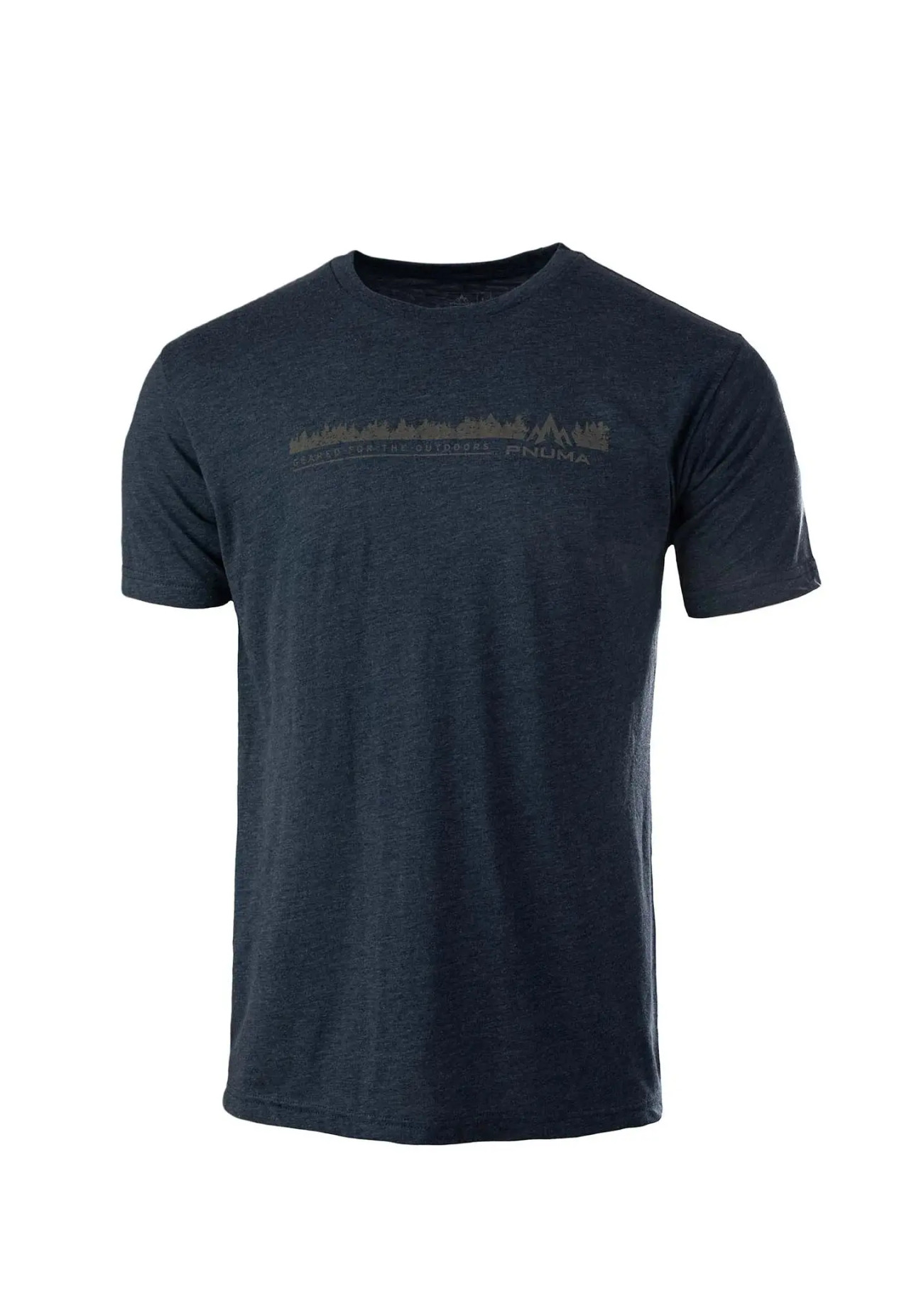 Pnuma Outdoors Lifestyle Tree Line Tee Indigo LS-TS-TL-IN