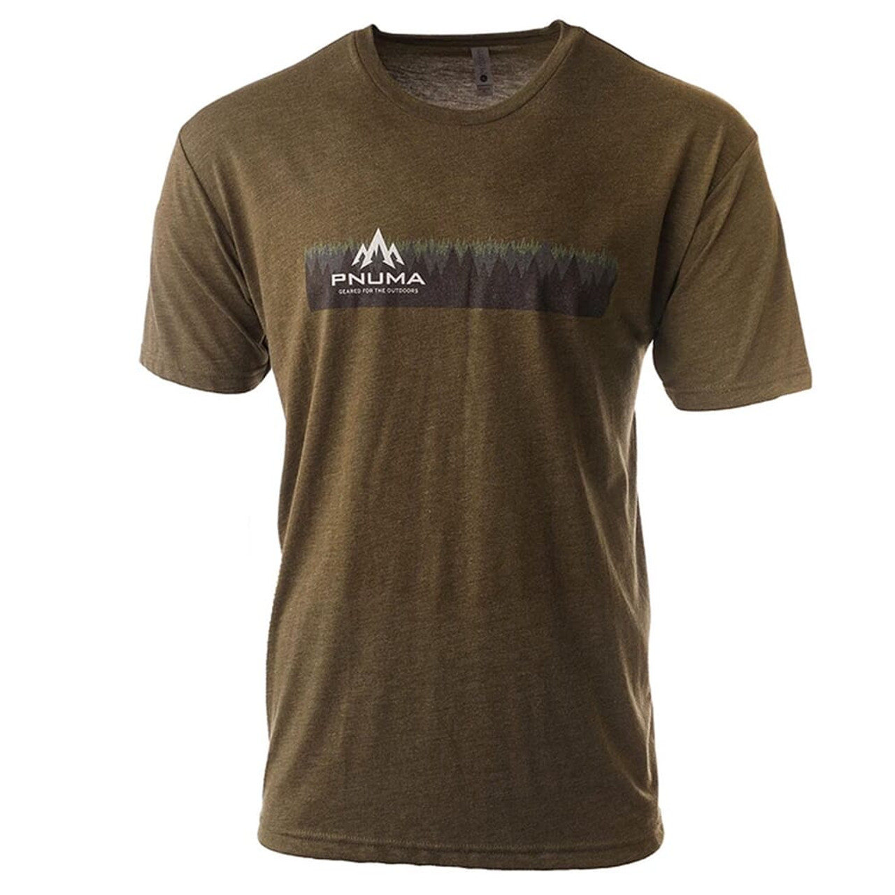 Pnuma Outdoors Lifestyle Forest Tee Military Green PSSFMG