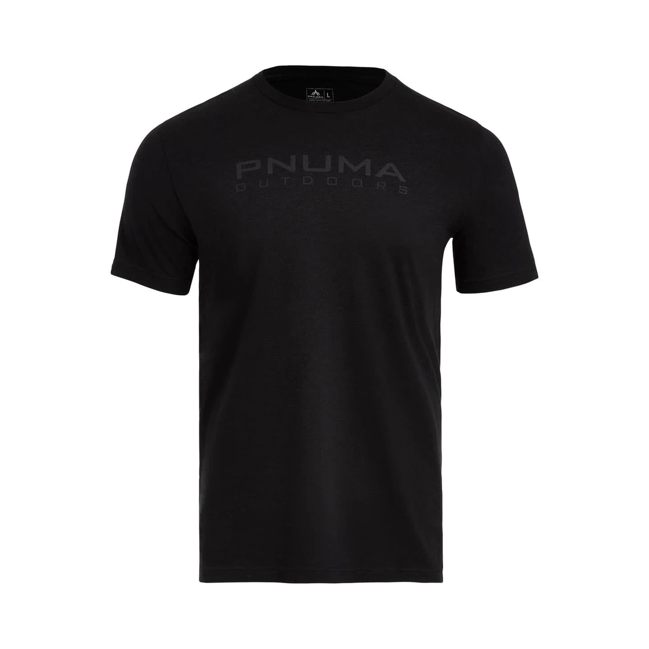 Pnuma Outdoors Dark Whitetail Tee Shirt Black SS-TS-DW-BL
