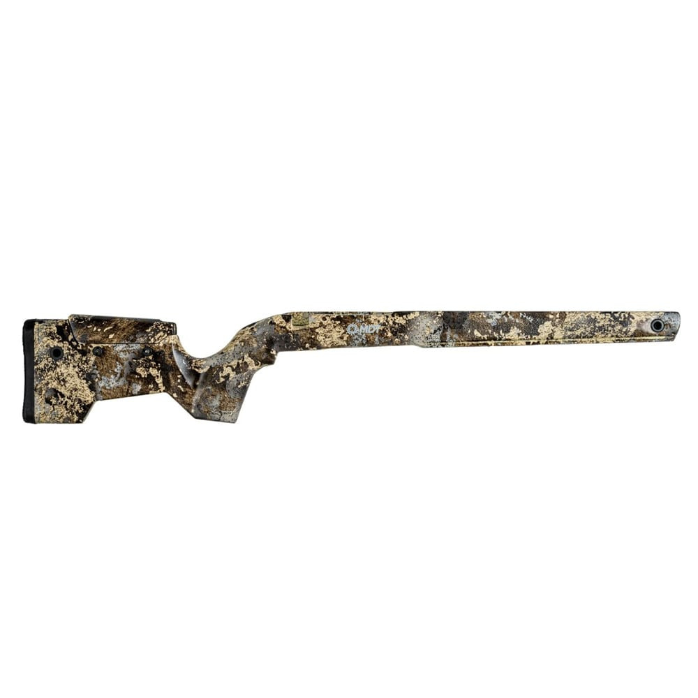 MDT CRBN Remington 700 Single Action Right-Handed Fixed Hydro-Dipped TTP Rifle Stock w/ARCA Rail & No Bottom Metal 109559-TTP