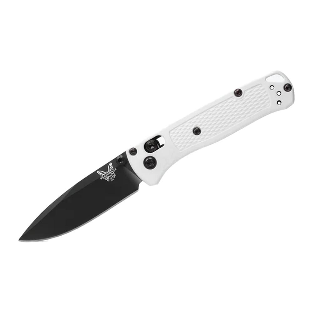 Benchmade Mini Bugout AXIS Drop-Point White Grivory Knife 533BK-1