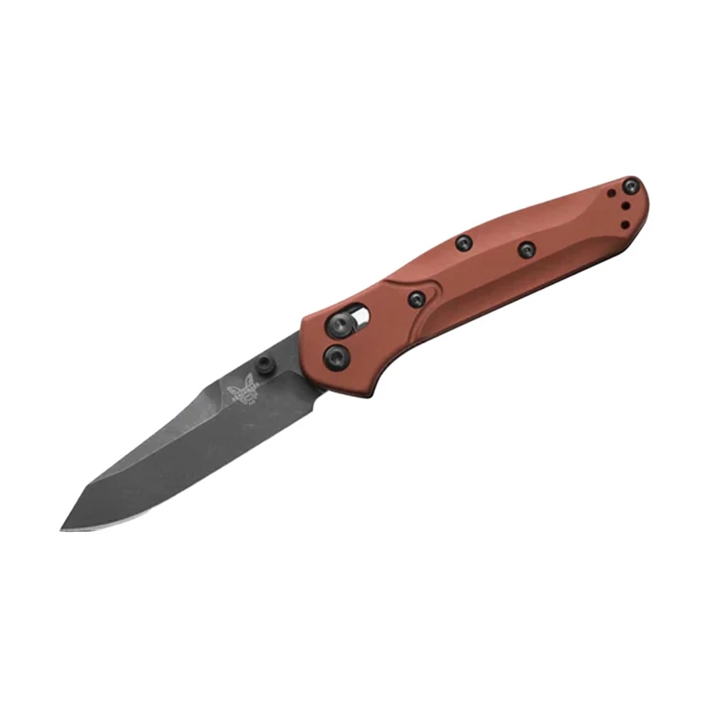 Benchmade 945 Mini Osborne AXIS Reverse Tanto Burnt Copper Aluminum Knife 945BK-03