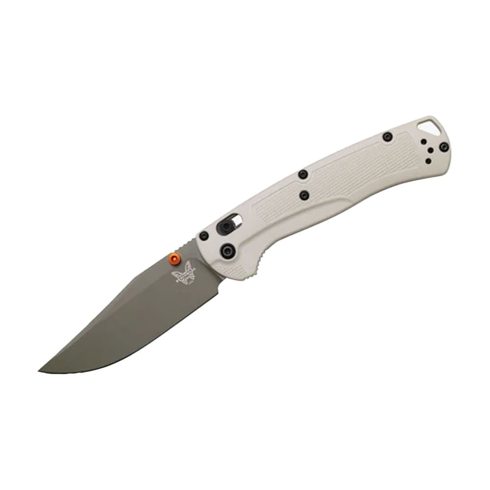 Benchmade Taggedout AXIS Clip-Point Tan Grivory Knife 15536GN-01