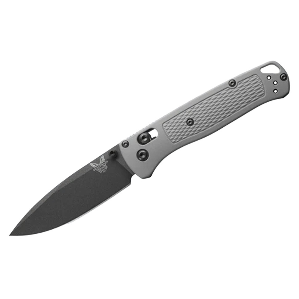 Benchmade Bugout AXIS Drop-Point Storm Gray Grivory Knife 535BK-08