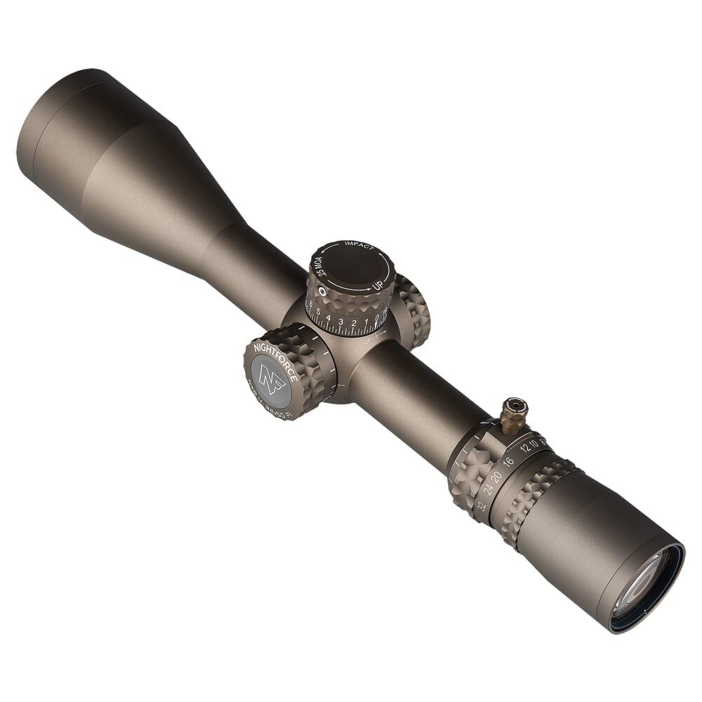 Nightforce NX8 4-32x50mm F1 .25 MOA Illum PTL MOAR Dark Earth