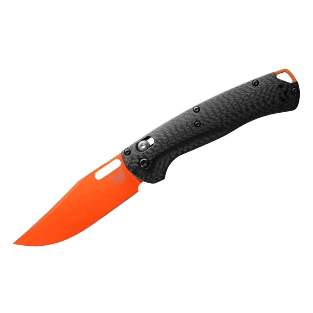 Benchmade Mini Taggedout AXIS Clip-Point Carbon Fiber Knife 15533OR-01
