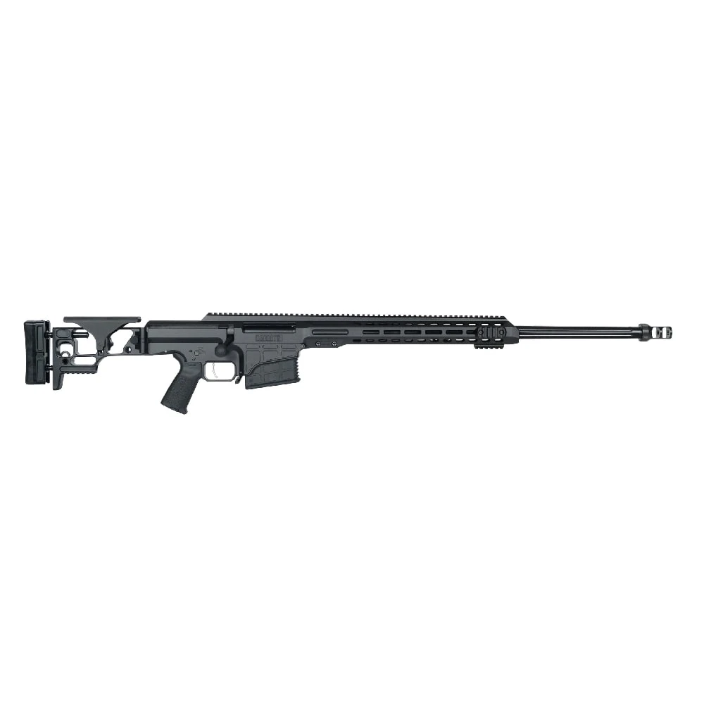 Barrett MRAD Folding Stock 7mm PRC 26" Fluted 1:8" Bbl Black Cerakote Rifle w/(2) 10rd Mags, (2) Sling Loops, (3) Acc Rails, & Carrying Case 19880