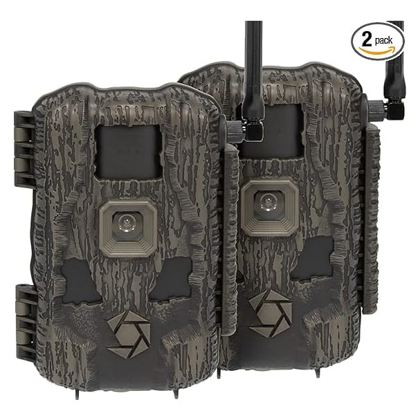 Stealth Cam 2 Pack of Fusion Max 2.0 36 MP Cellular Trail Cameras STC-FXWTX2-2PK