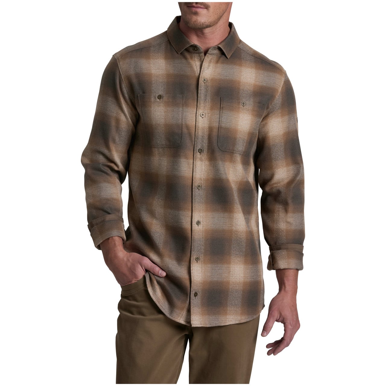 Kuhl Law Long Sleeve Flannel Kanteen Men's 7373-KAN-M