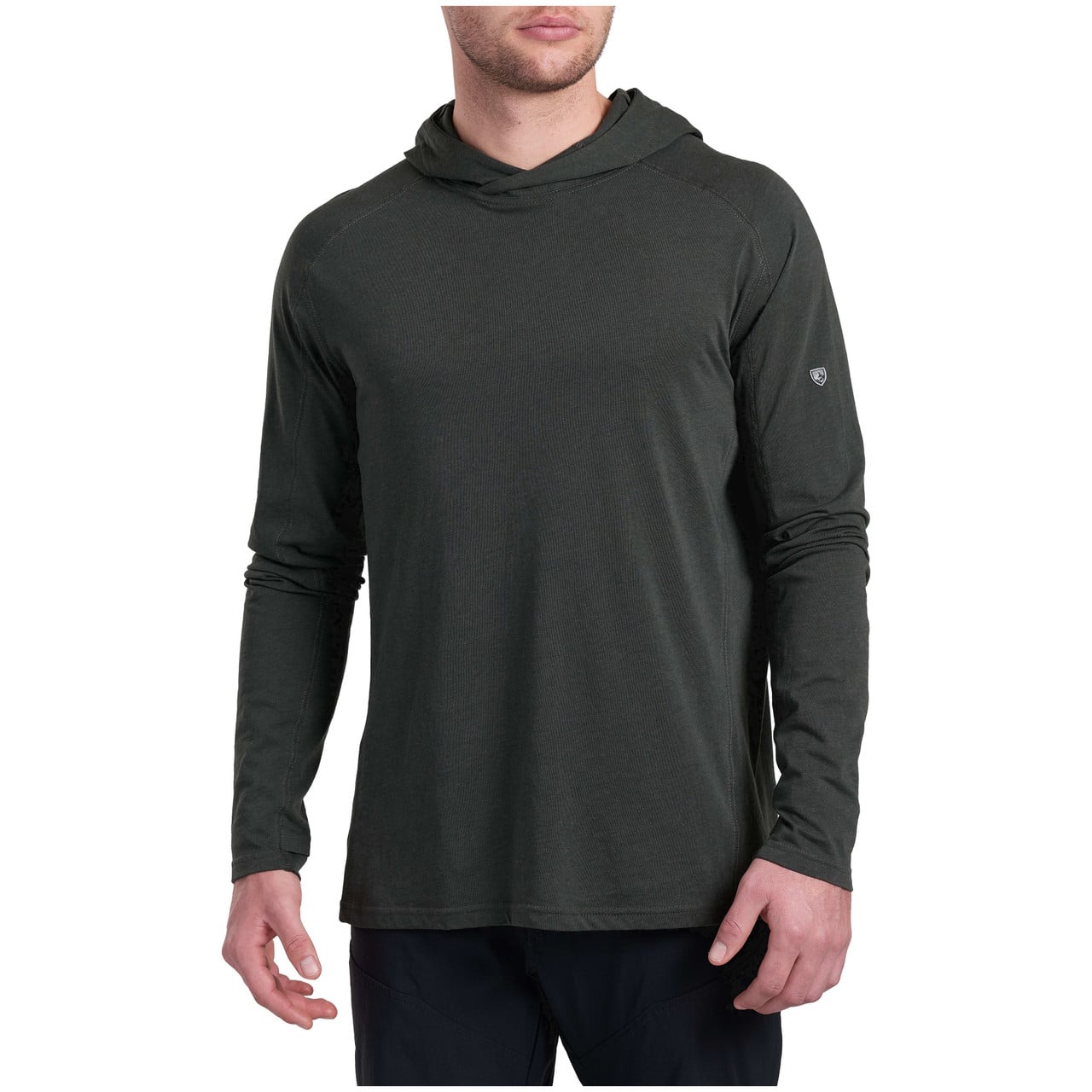 Kuhl Brazen Kuhldry Hoody Long Sleeve Carbon Men's 7505-CA-M