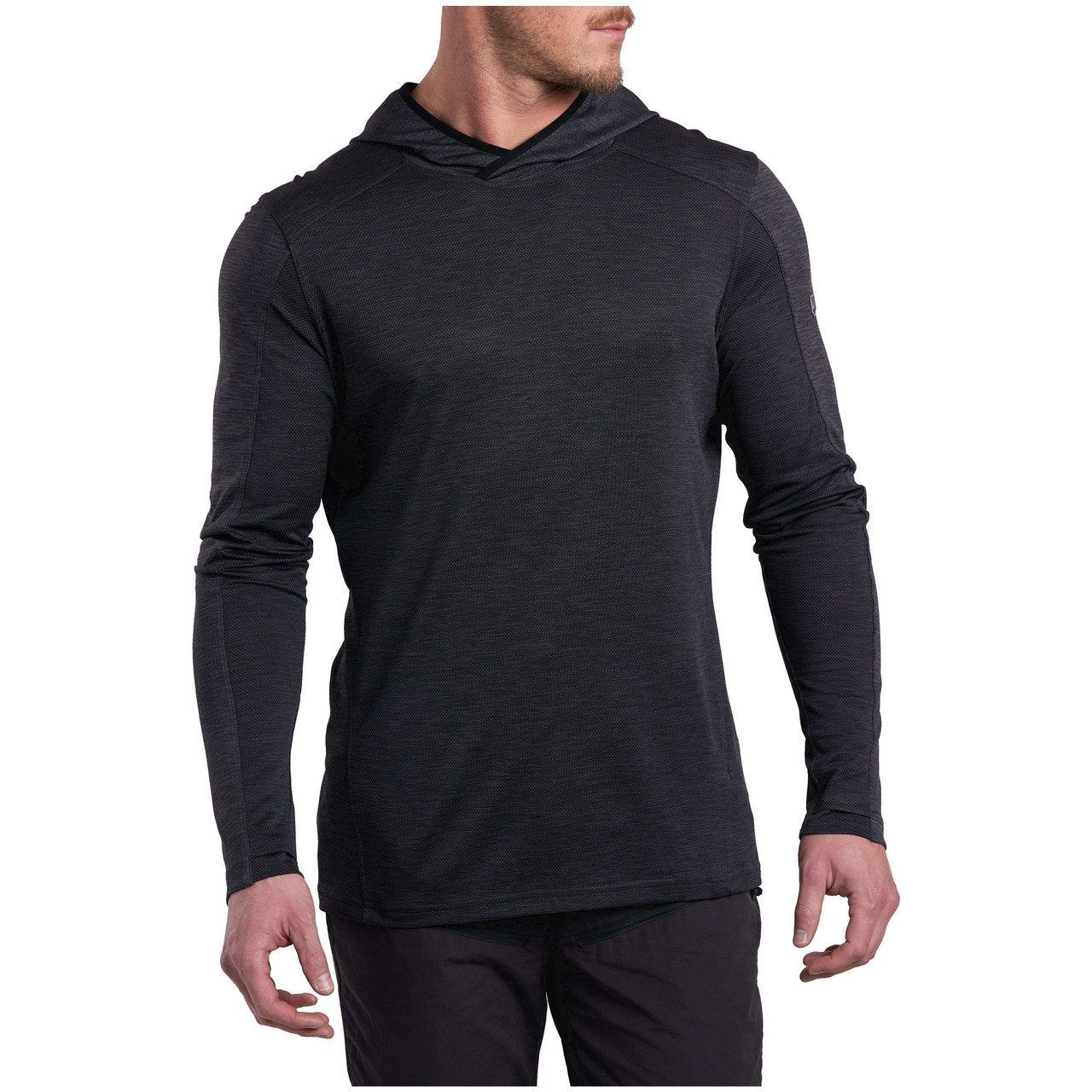 Kuhl Engineered Hoody Long Sleeve Black Men's 7511-BK-M