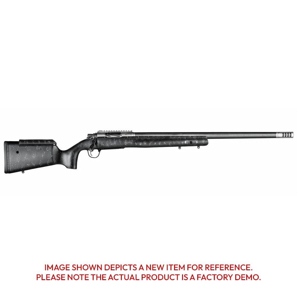 Christensen Arms FACTORY DEMO ELR 7mm PRC 26" 1:8" Carbon Fiber Bbl Black w/Gray Webbing Rifle 801-07006-00_CP06347