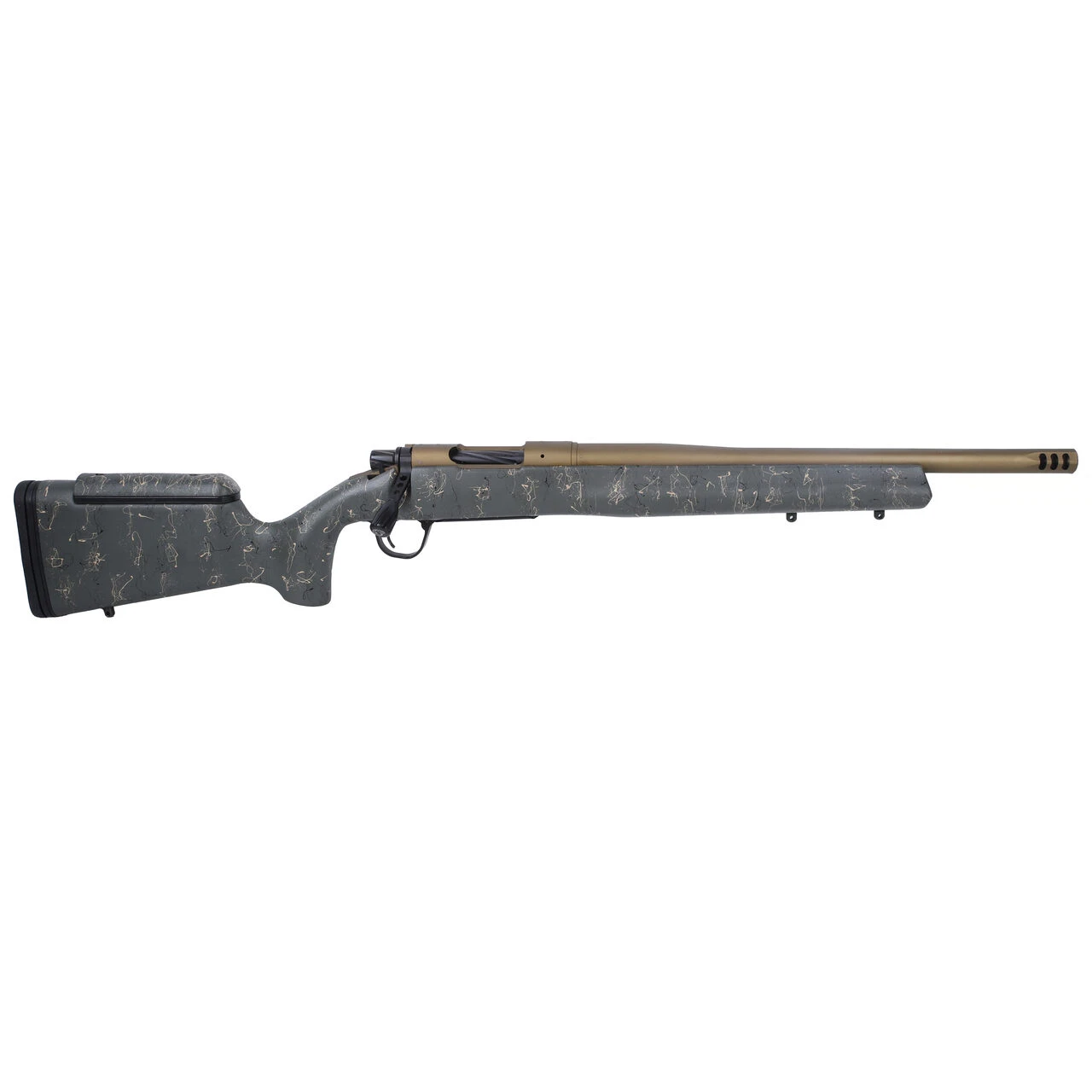 Christensen Arms Mesa 6.5 Creedmoor 16.25" 1:8 Bbl Burnt Bronze Cerakote Green/Black & Tan Webbing Long Range Stock Bolt Action Rifle 801-02006-01
