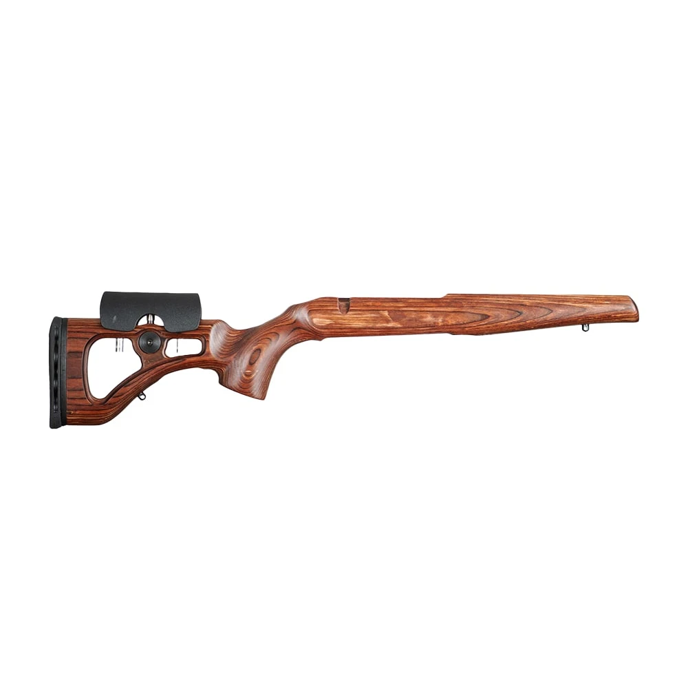 GRS Lightweight Classic Howa 1500 SA Ambidextrous Laser-Engraved Grip Push-Button Adjustable Cheekpiece Oiled Finish Brown 106247