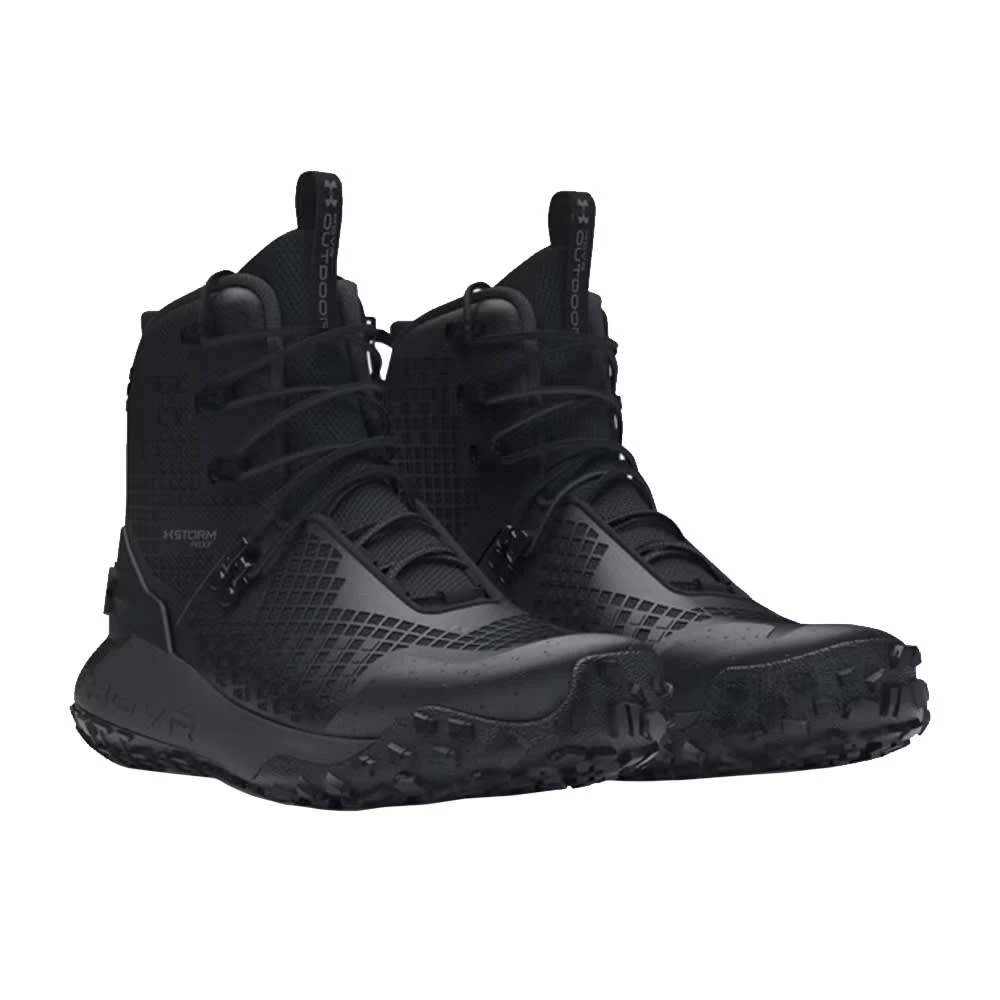 USED Under Armour HOVR Dawn WP 2.0 Black Size 6.5 3025573-003014 - Light Wear USED9141
