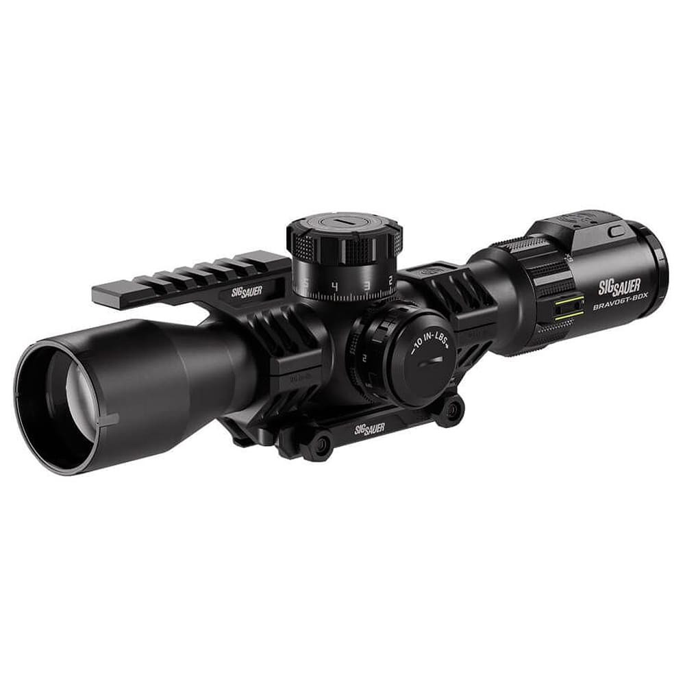 Sig Sauer Bravo6T-BDX 3-18x44mm Ballistic Riflescope, Alpha5 Mount SOBBDX63104