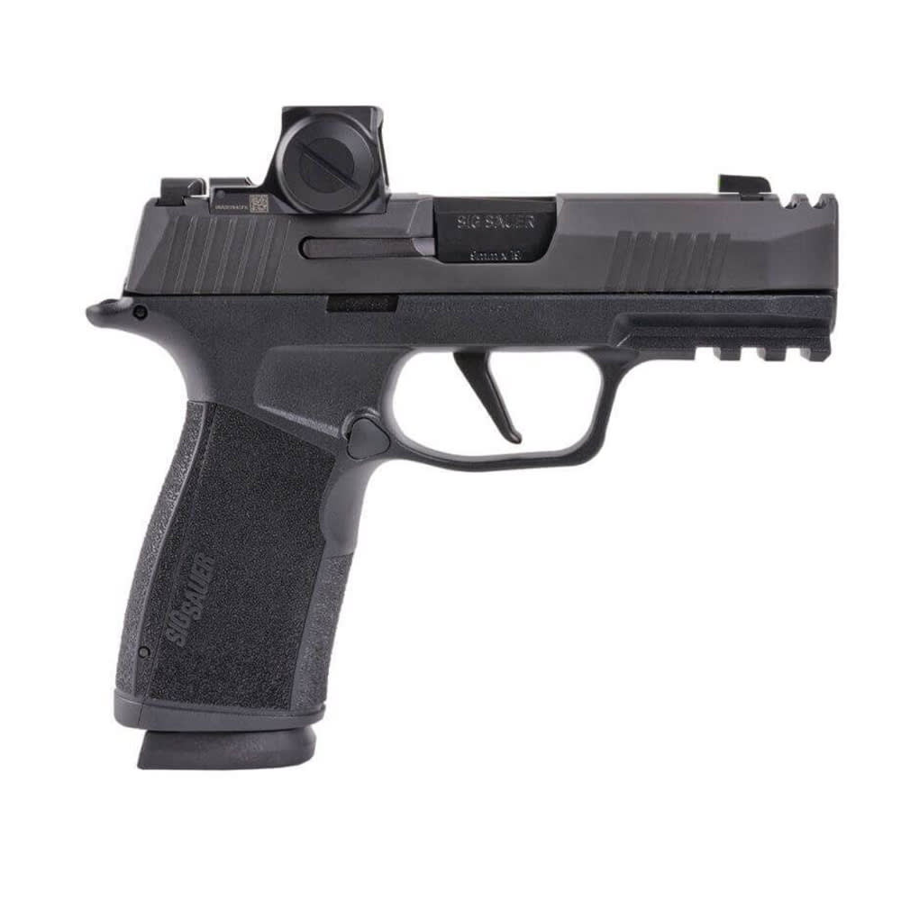 Sig Sauer P365-XMACRO Romeo-X SIG-LOC 9mm 3.1" Bbl Striker X-Ray 3 Sights Polymer Grip BLK Compact Pistol w/(2) 17rd Steel Mags 365XCA-9-COMP-RXSL