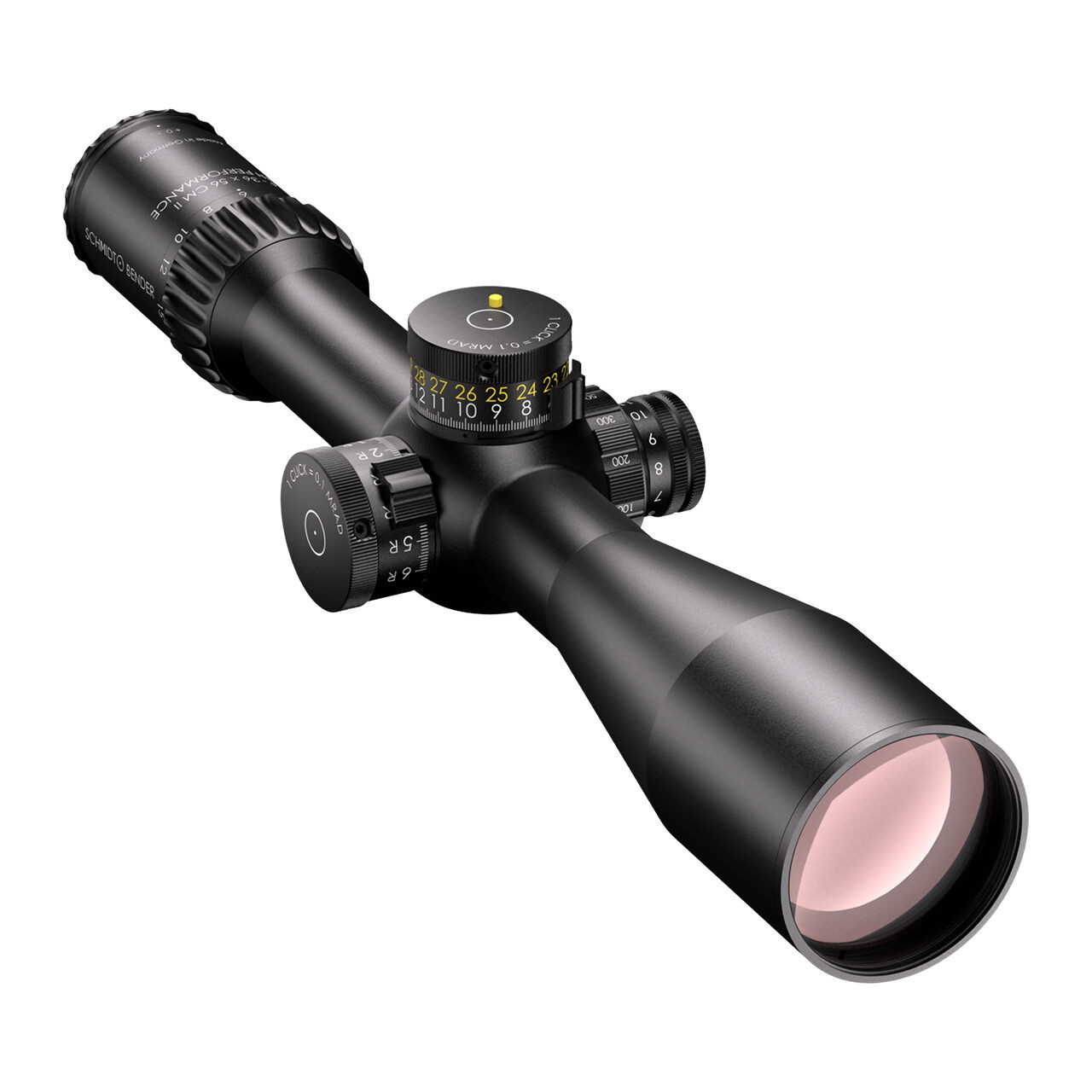 Schmidt Bender 6-36x56mm CM II High Performance US LPI M1FL 0,05 mrad ccw MT II MTC LT / DT II+ ZC LT Riflescope 16A-911-60F-I5-H5