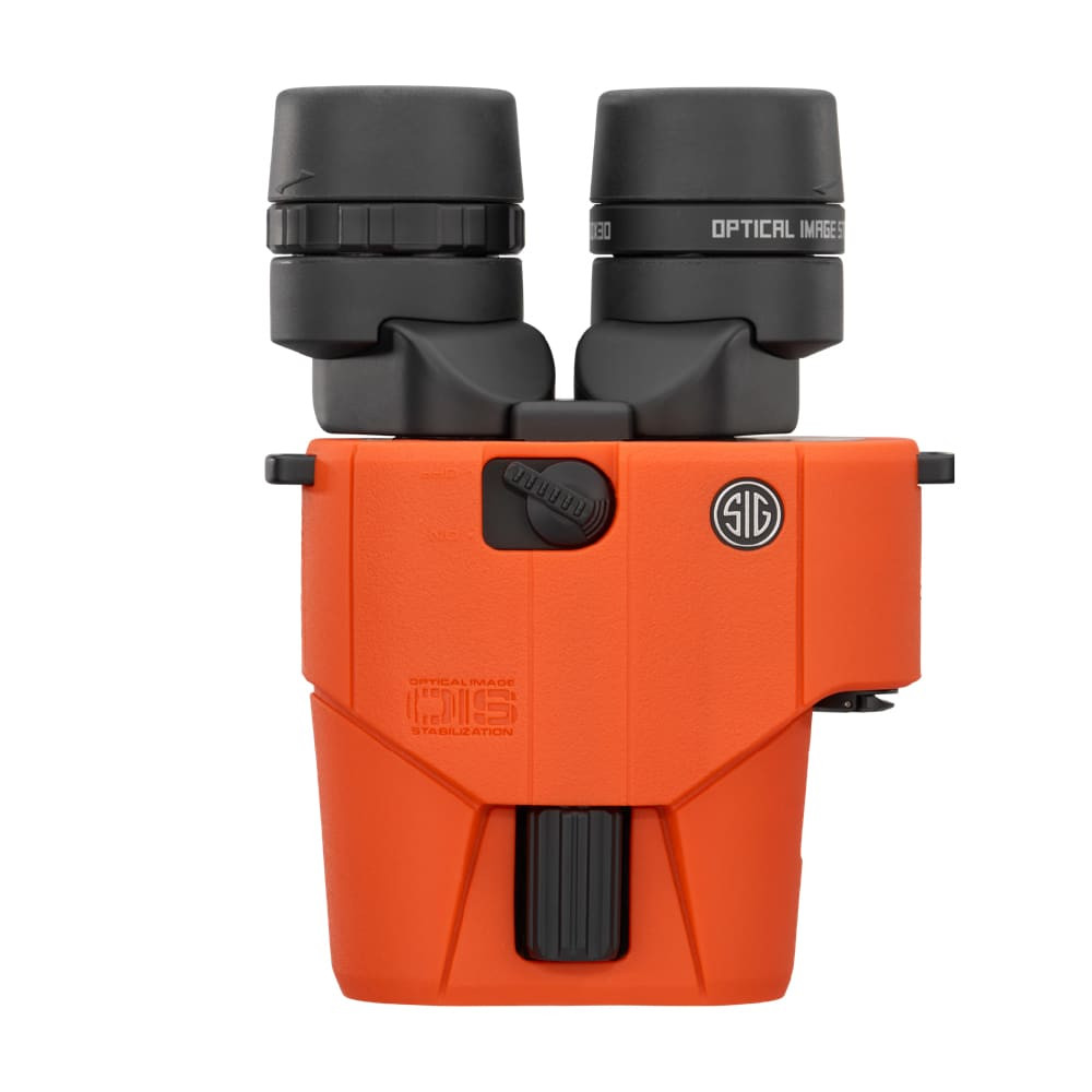 Sig Sauer Zulu6 HDX OIS 10x30mm Image Stabilized Orange Binoculars