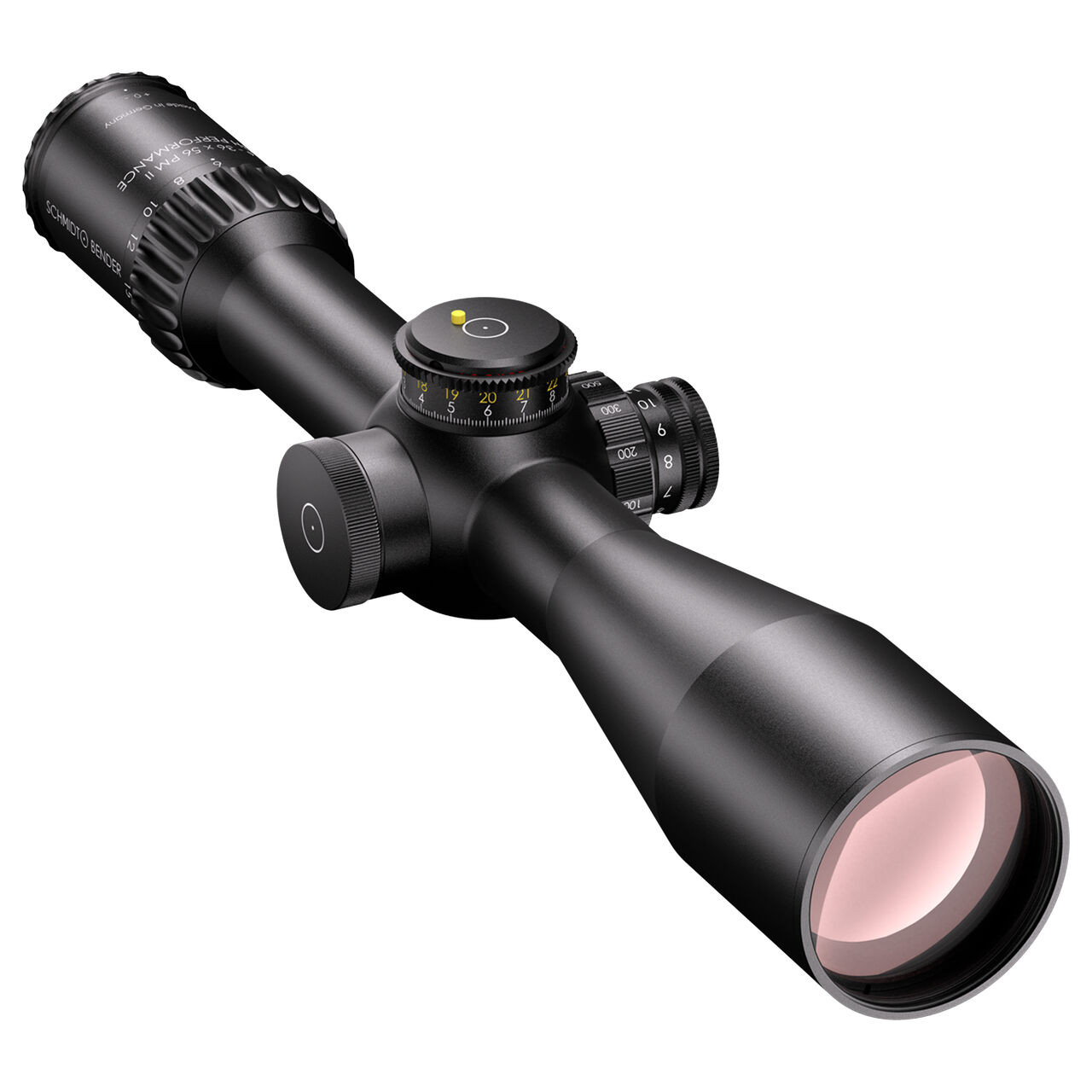 Schmidt Bender 6-36x56mm PM II High Performance US LPI M1FL 1cm cw DT II+ MTC LT / ST II ZC LT Riflescope 163-911-60F-M3-I6