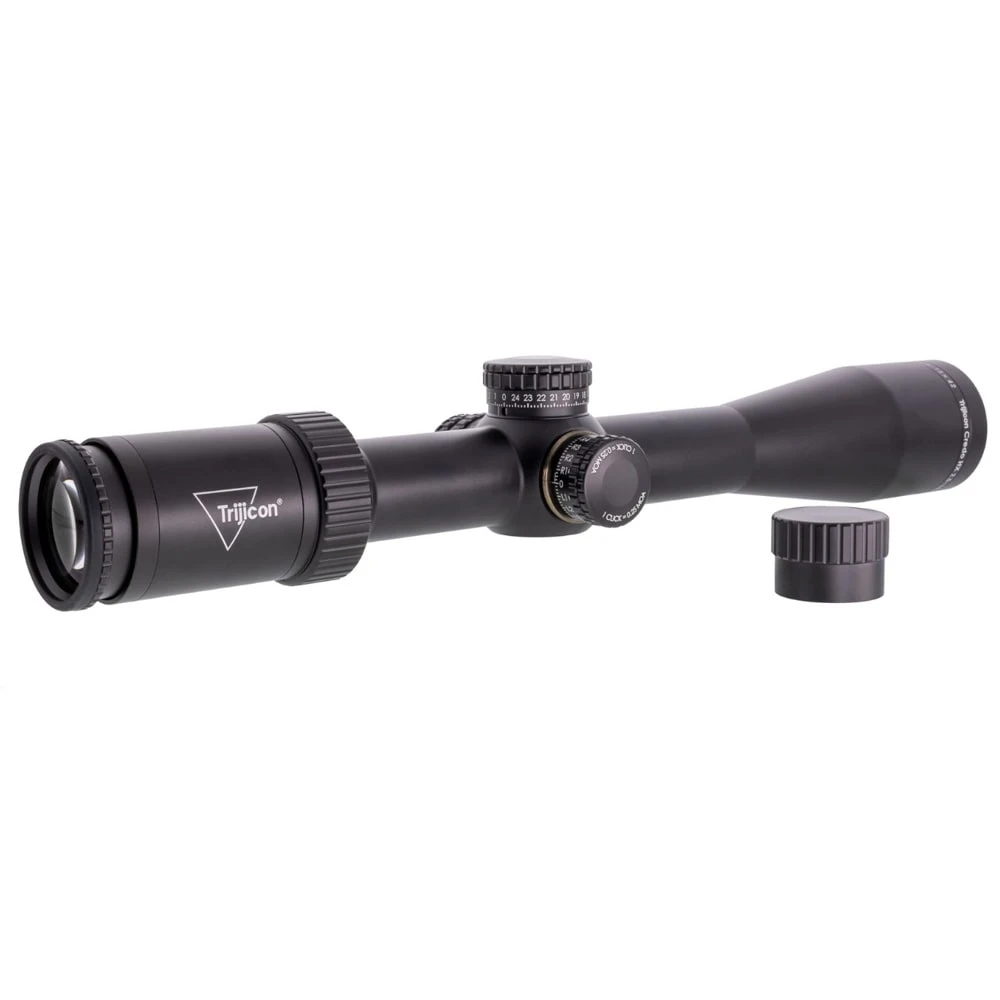 Trijicon Credo HX 2.5-15x42mm SFP Red/Grn PowerDot BDC Hunter Holds 30mm Tube Riflescope w/Exposed Elevation Tool & Return to Zero CRHX1542-C-2900054