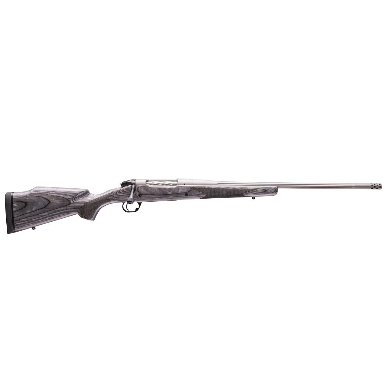 Bergara Premier Platinum Stalker .7mm PRC 22" Steel Fluted Bbl Omni Muzzlebrake Grey Laminate Wood Boyds Heritage Stock Rifle BPR40-7PRC