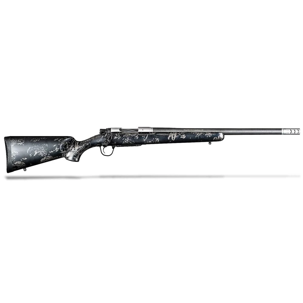Christensen Arms Ridgeline .22 Creedmoor 20" 1:7 Carbon Fiber Bbl Carbon with Gray Accents Sporter FFT Stock Bolt Action Rifle 801-060076-00
