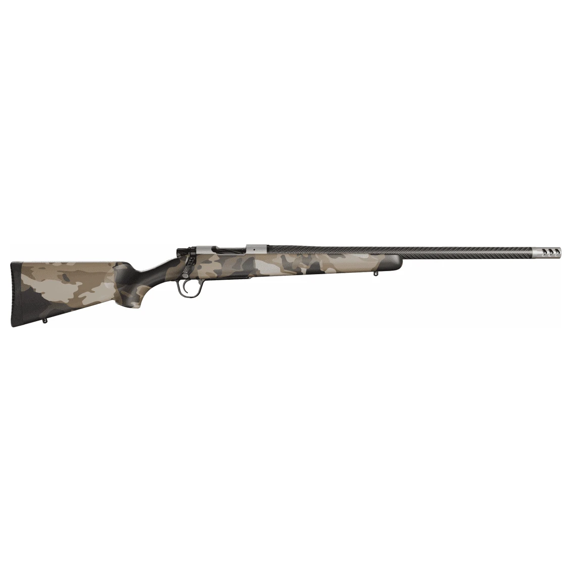 Christensen Arms Ridgeline .22 Creedmoor 20" 1:7 Carbon Fiber Bbl Carbon Barren Dune Sporter FFT Stock Bolt Action Rifle 801-060082-00