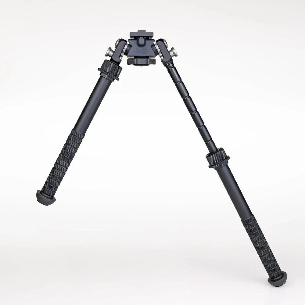 B&T Industries Atlas BT47-NC PSR Bipod Tall PLUS Area 419 ARCALOCK QD Clamp (Installed) BT47-NC-QD-ARCA-Clamp